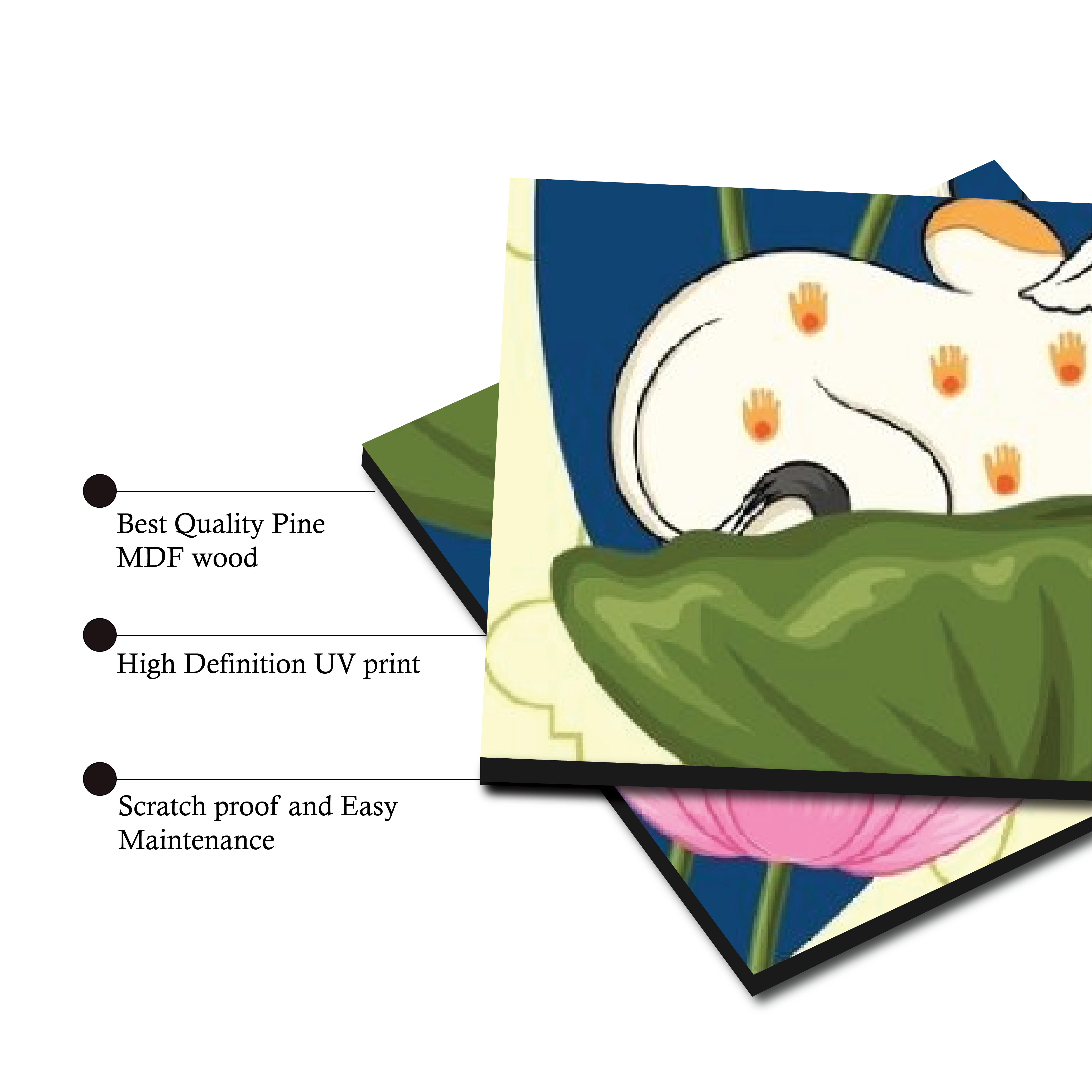 Wall Tiles Set -  Cow